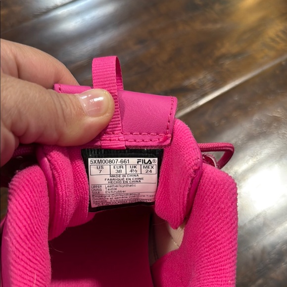 Fila Disruptor 2 Applique Women's Size 7 - Pink 5XM00807-661 - Picture 5 of 6